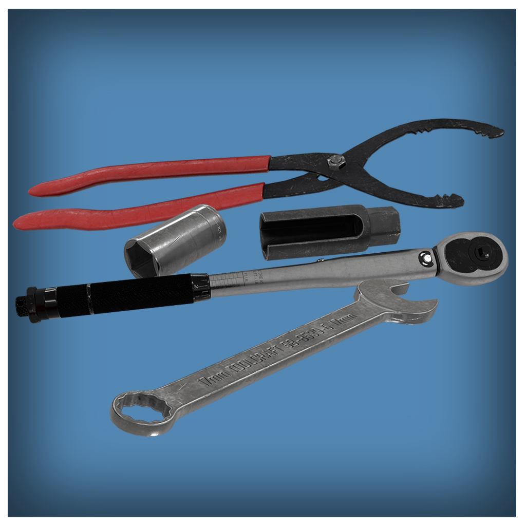 3D prop model of industrial design of wrench set